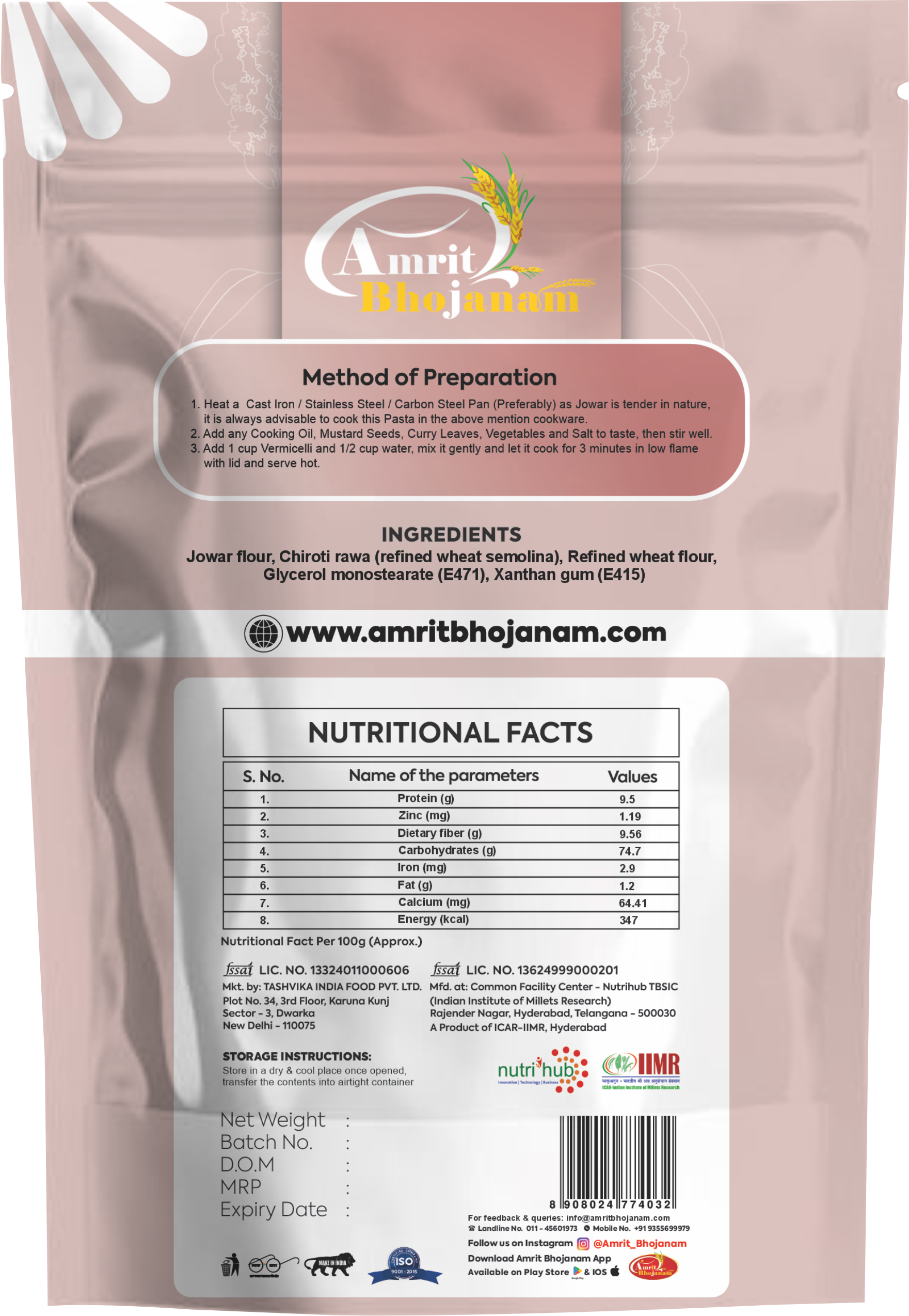Jowar Pasta 