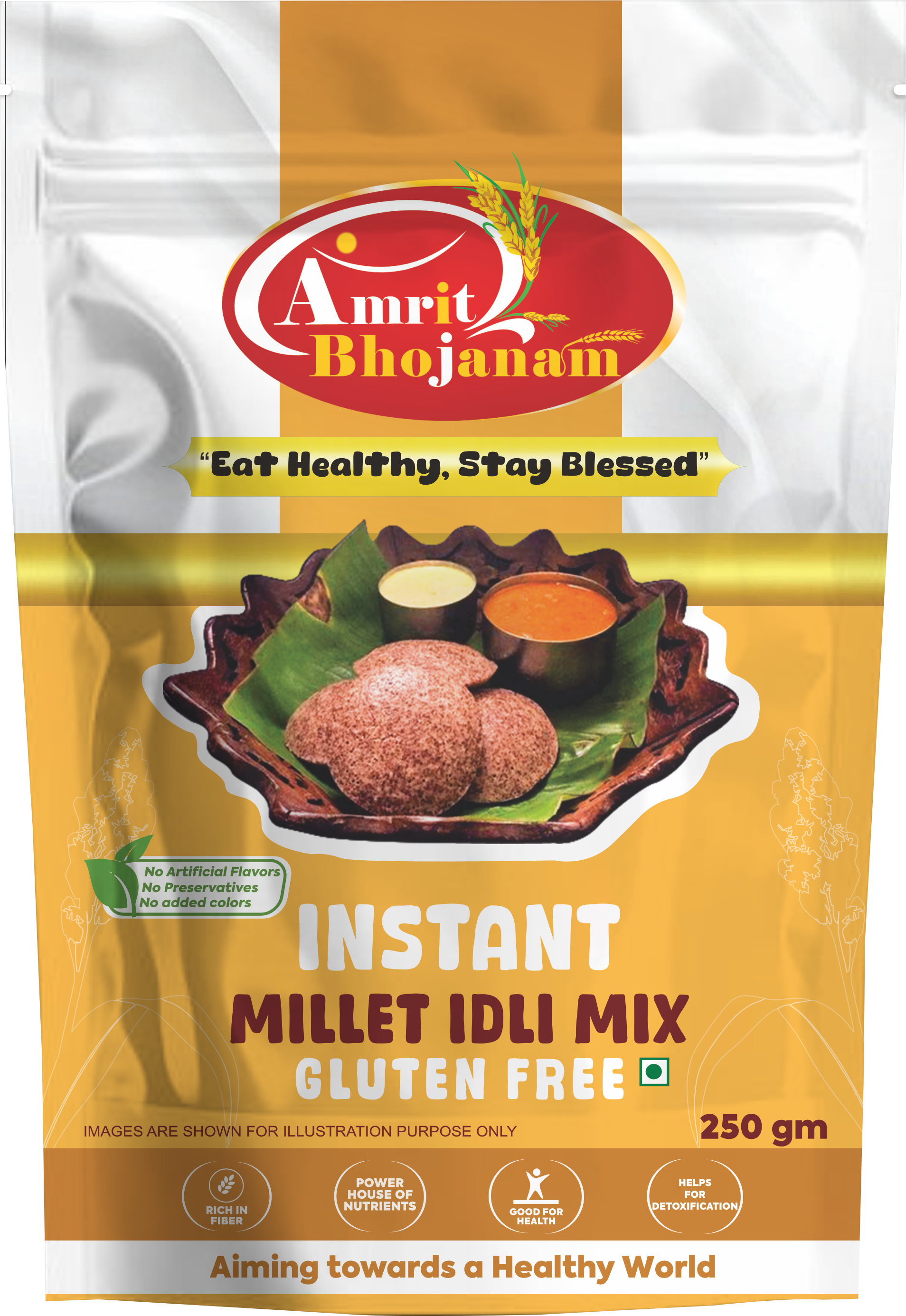 Millet Instant Idli Mix