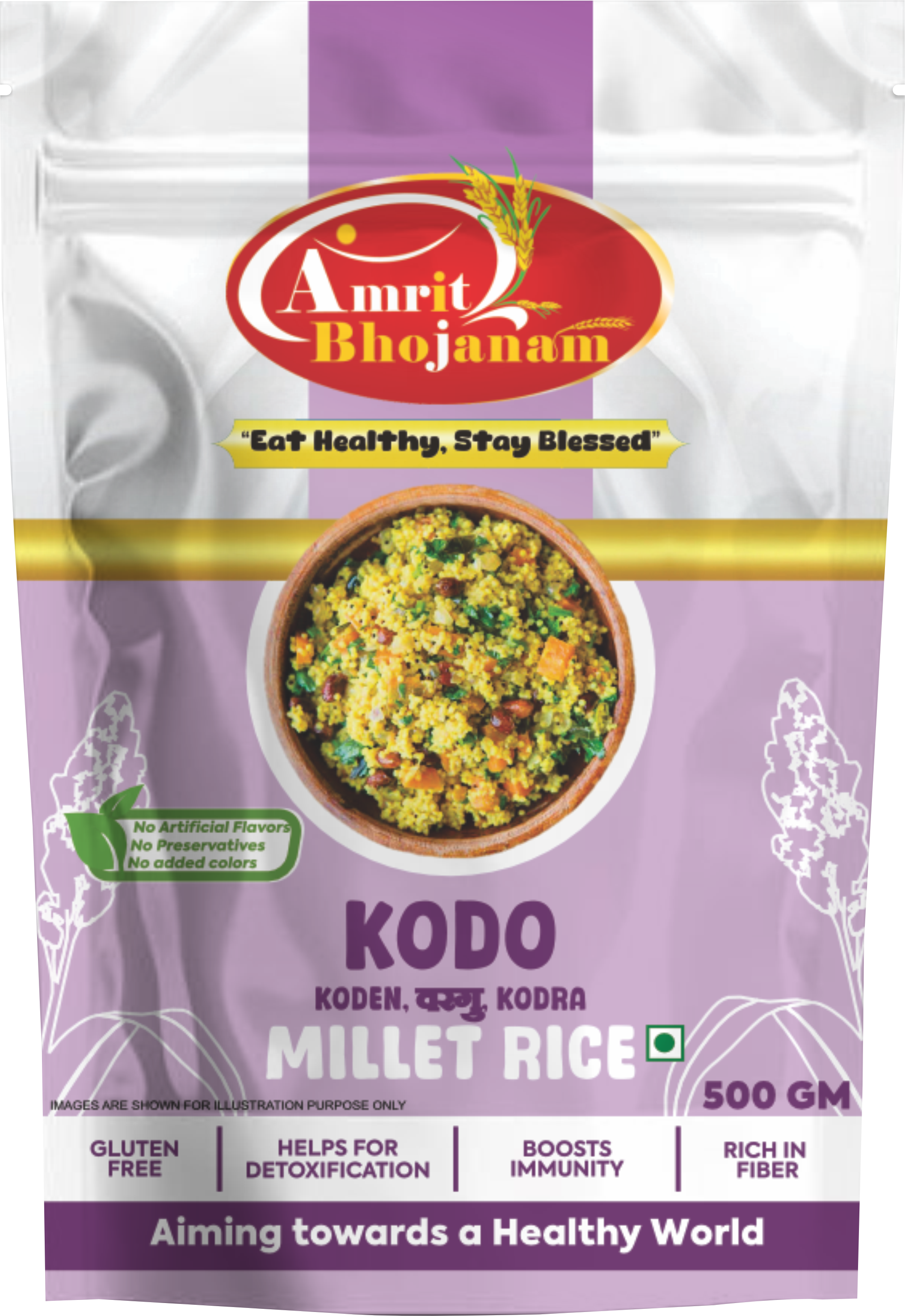 Kedrav Kodo Millet Rice