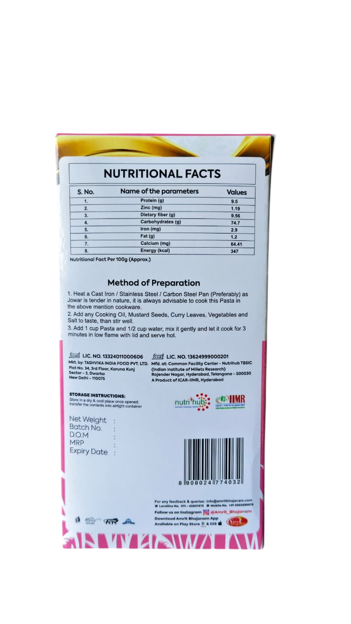Jowar Pasta 